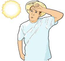 At risk People who are at risk are more likely to be affected by really hot weather.
