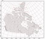 Latitude and Longitude Canada is located in the North-Western Hemisphere Latitude will always be North (North of the Equator) Longitude will always be