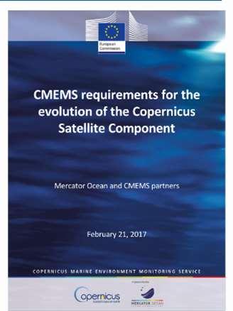 C o n c l u s i o n s CMEMS offer is highly dependent on the satellite and in-situ observing capabilities.