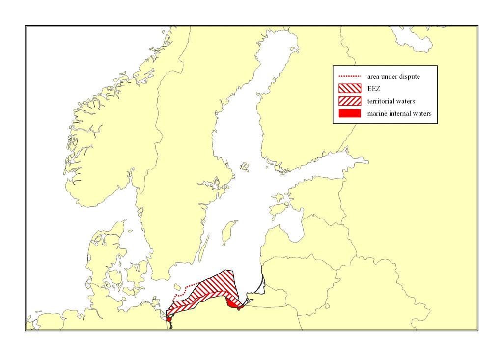 NORWEGIAN SEA Polish marine areas NORTH SEA NORWAY DENMARK SWEDEN
