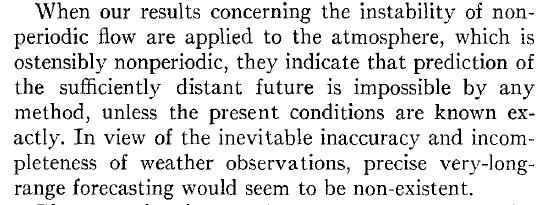 Chaotic Systems and Predictability (Bushby (Lorentz & 1963, Tobias J. Atmos. 2007, ApJ) Sci.