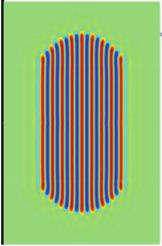 76 D. AVITABILE, D. J. B. LLOYD, J. BURKE, E. KNOBLOCH, AND B. SANDSTEDE Figure 5. The left panel shows a fully localized stripe pattern with rolls that are aligned horizontally.