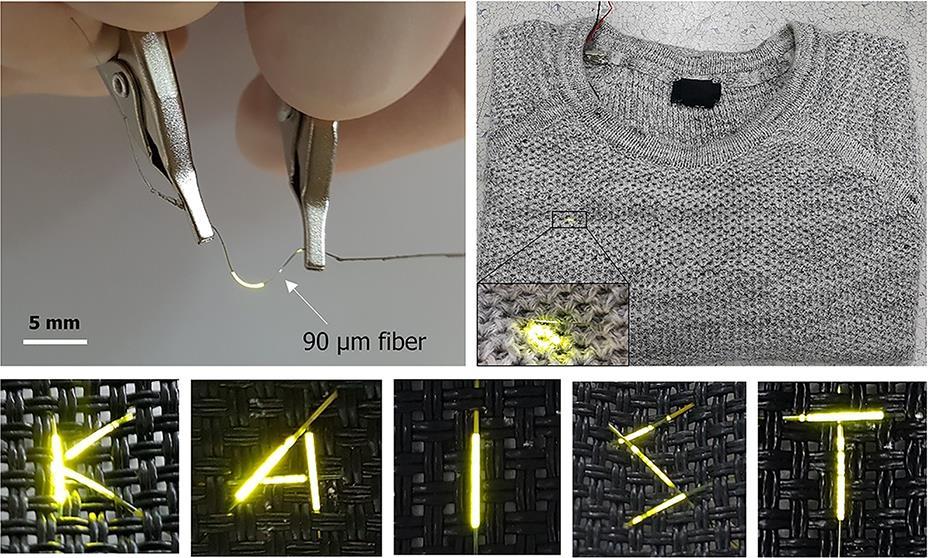 High Efficient Fiber OLEDs for Wearable Electronics Nano Lett.