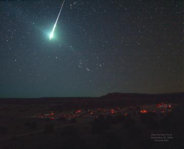 Fireballs Since most meteors are from small objects, they burn up before they hit the ground.