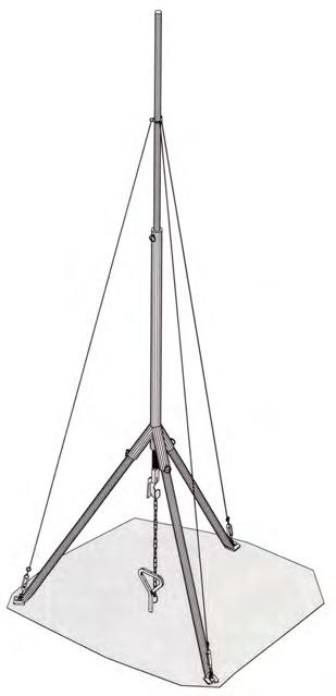 Pulsar Weather Station 61 Optional Sensor Mounting Hardware Tripod and Tiedown Kit The tripod is designed to provide up to 10 feet of stable, secure support for your meteorological sensors.