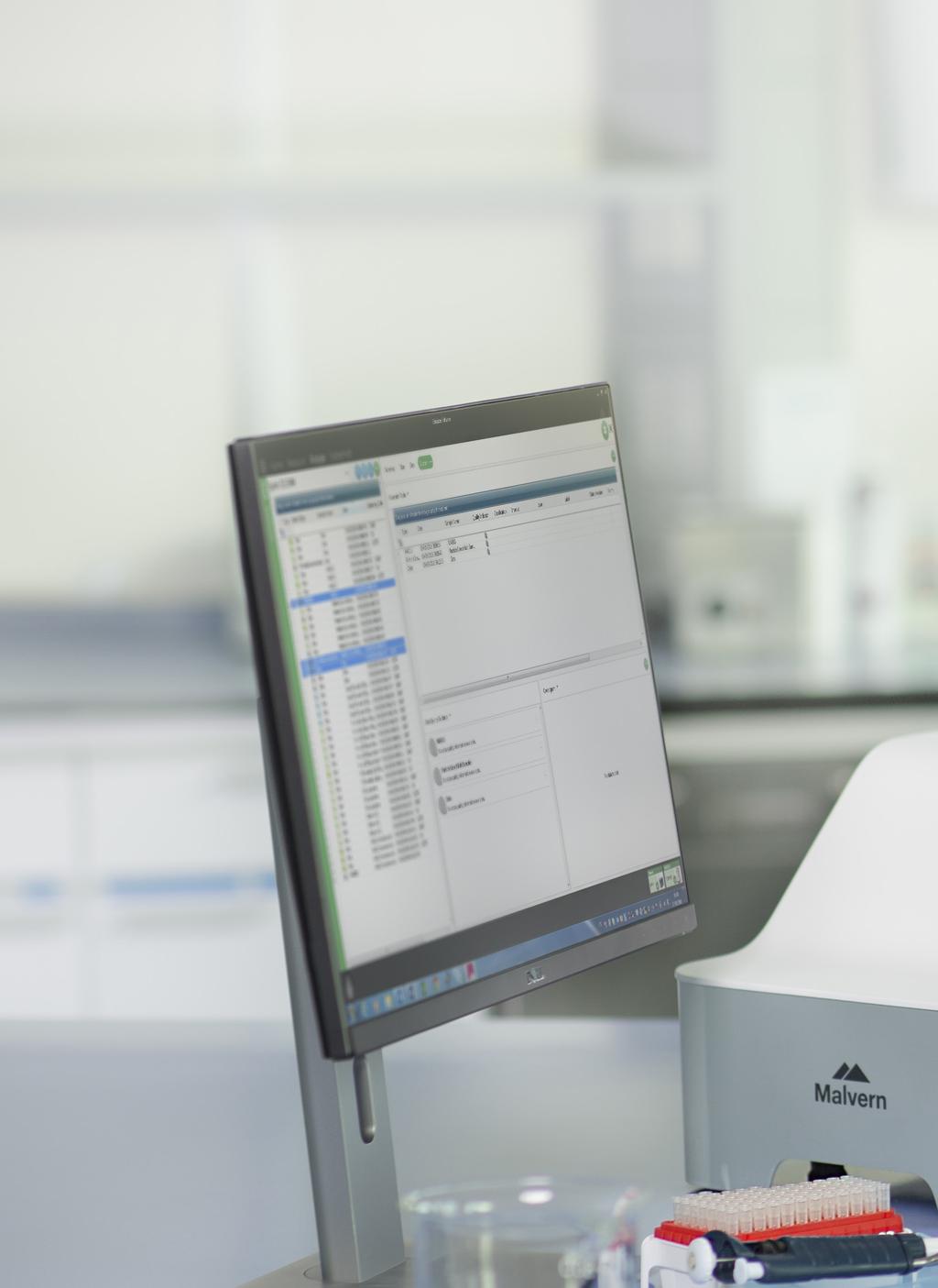 8 ZETASIZER PRO Fast The Zetasizer Pro is a robust and versatile solution for routine laboratory measurements of molecular size, particle size, electrophoretic mobility and zeta potential.