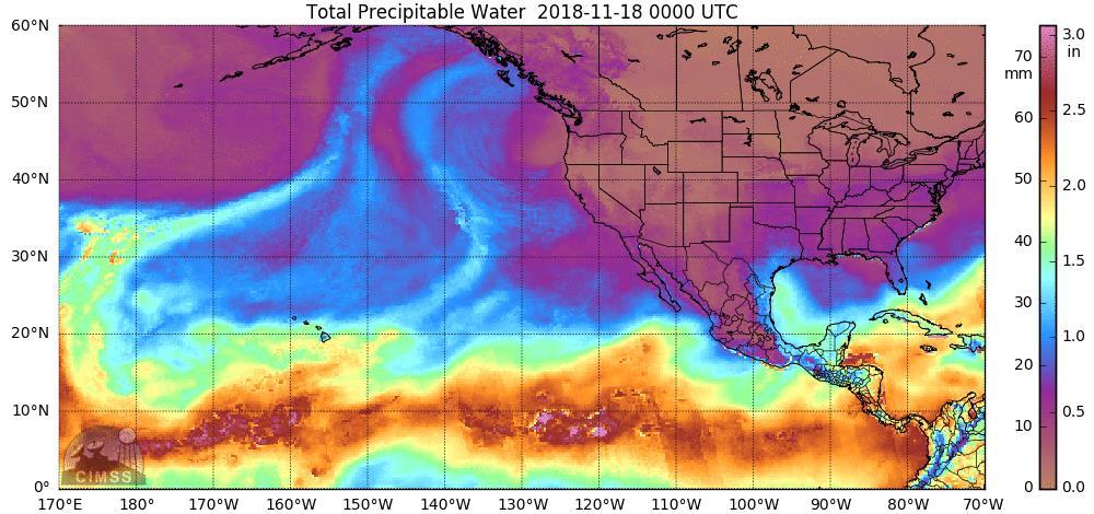 CW3E Atmospheric River Outlook For California DWR s AR Program Update on the ARs Currently Impacting and Forecast to Impact the U.S. West Coast - Precip.