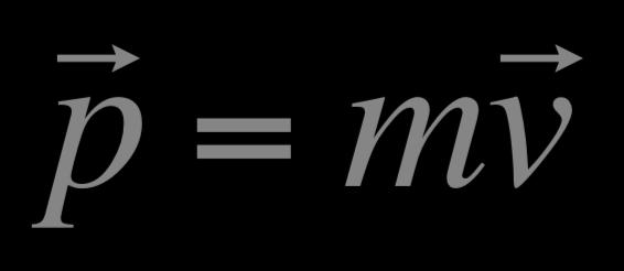 Introducing Momentum q The momentum p of an object of mass m moving with a velocity v is defined to be the product of the mass and velocity: q q q A new
