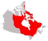 Canadian Shield Location North 79*N East 55*W South