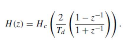 Impulse Invariant Method Example: x[n] y[n] DSP-Shokouhi 9 Bilinear Transformation An Algebraic transformation between variables s