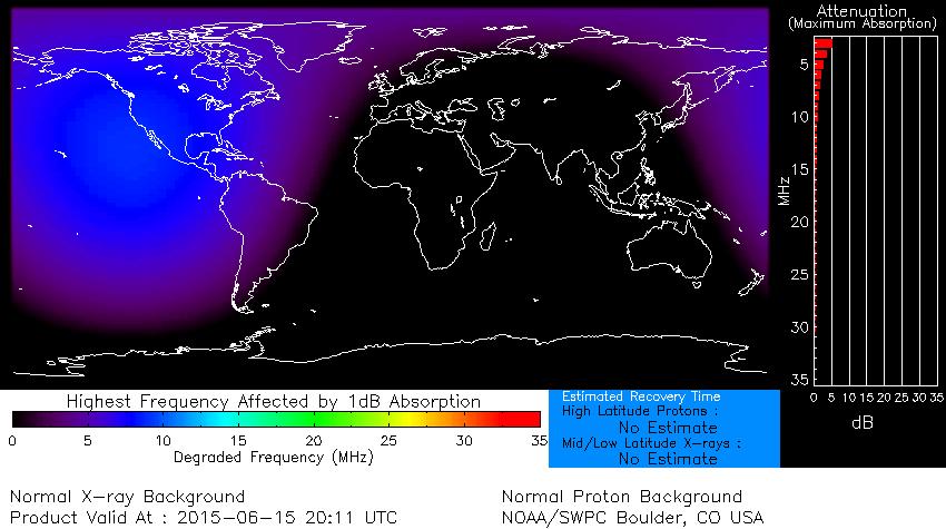 Space Weather None Past 24 Hours Current Next 24 Hours Space Weather Activity: None None Minor