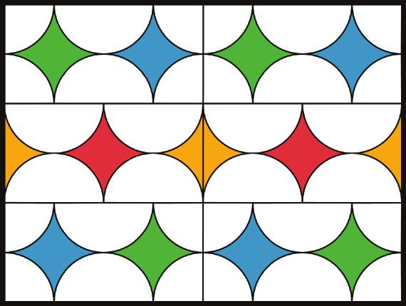 Unit 3, Lesson 11: Stained-Glass Windows Let s use circumference and area to design stained glass windows. 11.1: Cost of a Stained-Glass Window The students in art class are designing a stained-glass window to hang in the school entryway.