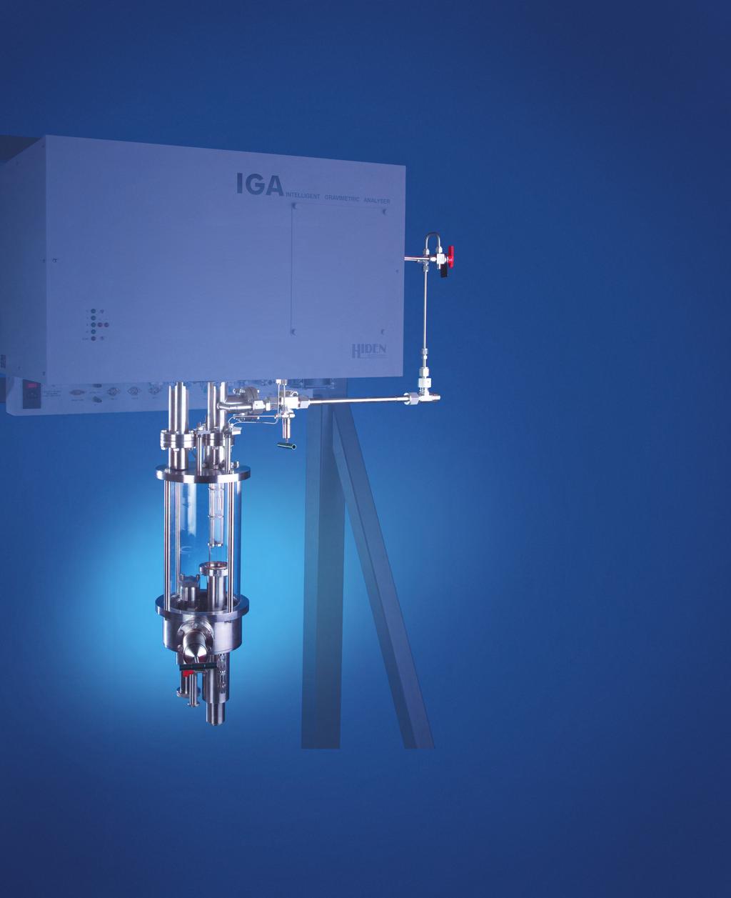 Technical Specifications The IGA-1 is designed for gravimetric mixed gas sorption, as well as single component vapor sorption analysis, and powerfully combines the features of the IGA-1, IGA-2 and