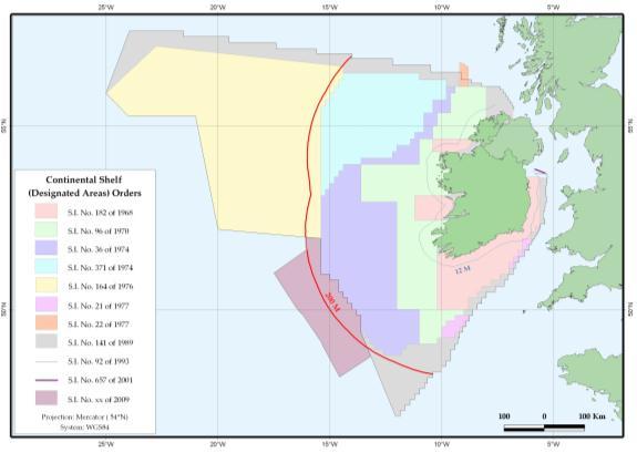 - lessons learnt from precedent cases of establishing the s Outline of presentation Extending Ireland s continental shelf jurisdiction to the outer s in the Porcupine Abyssal Plain: progress, issues