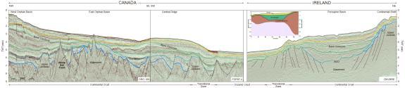 2010), OSPAR MPAs 39 40 Canada-Ireland seismic section GEBCO bathymetry, zones,