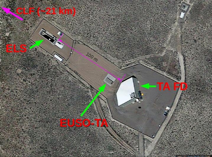 EUSO-TA (working since 2013) missions s EUSO-TA is a pathfinder experiment for the space based mission for the detection of ultra-high energy cosmic rays; is an high-resolution fluorescence telescope