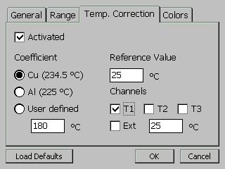 TEMPERATURE MEASUREMENTS: 9-0 The system allows up to Three (3) temperature probes to be used with the system for the purpose of recording temperatures.