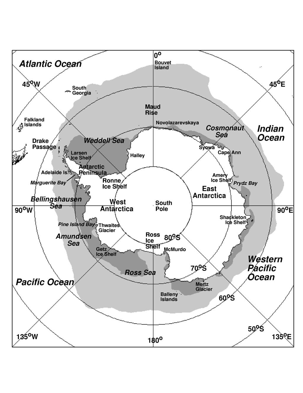 The atmospheric circulation patterns are also different and influenced mainly by the Northern Annular Mode (NAM) in the Arctic and the Southern Annular Mode (SAM) in the Antarctic.