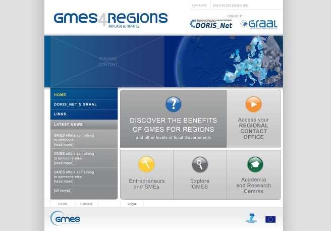 Single Entry Point Communication «Link» On the Web MMP - benefits of GMES Publications Geoportal for