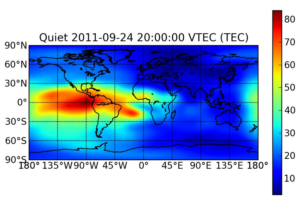 Global TEC Maps Database Trough/plasmapause observations Plume structure Large