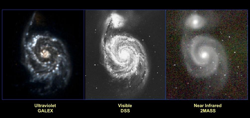 Messier 51: UV,