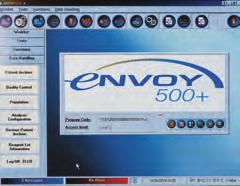 cuvettes on a regular basis. Cost Savings The Envoy 500+ was designed to deliver the performance of large floor model analyzers but provide the cost efficiency of a bench-top.