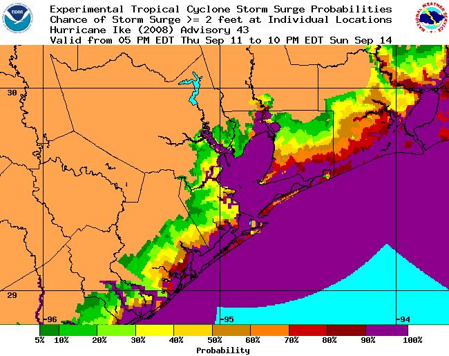 Storm Surge Probability becomes operational