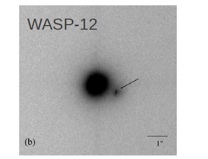 WASP-12 AstraLux Sur Δi' = 3.79±0.10 z' = 4.02±0.07 Transit depth deeper by 0.