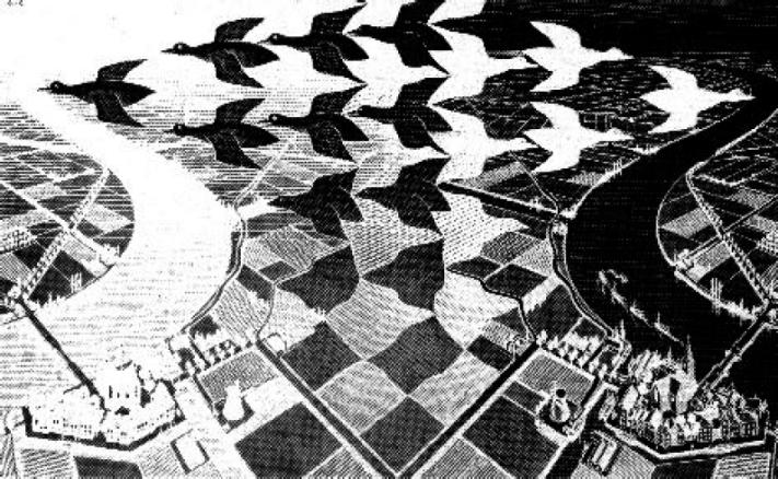 right Escher s (Dutch artist)