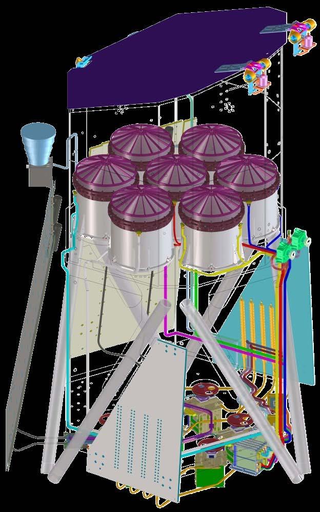 Instrument Telescope Front Cover 2 Star Sensors 2 Camera Cooling Radiators 7 X-ray Baffles 7 Mirror Modules 2 Sun