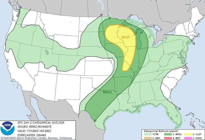 Severe Weather Outlook: Days 2-3