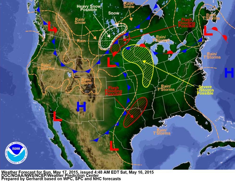 National Weather Forecast Day 1 http://www.hpc.ncep.
