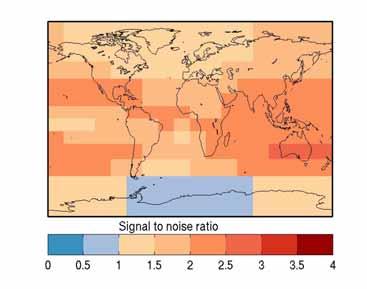 Uncertainty in IPCC AR4 models: temperature Total