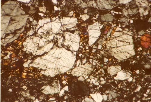 Glass: The black glass found attached to the surface of 60025 has been studied by See et al. (1986) and Morris et al. (1986). Chemistry Plagioclase dominates the composition of 60025 (figures 6 and 9).