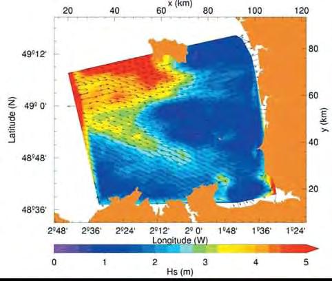 SAR Imaging of Ocean Surface Waves Wave field (height + direction) basis: ENVISAT ASAR image (C-VV, SLC) Gulf of St.