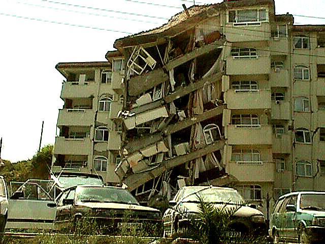 Major earthquake damage was inflicted upon north-west Turkey on August