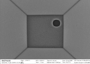 Wafer-level nanopore fabrication process PDMS