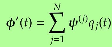 Modal decomposition for ODEs assume N distinct eigenvalues N linearly independent eigenvectors =
