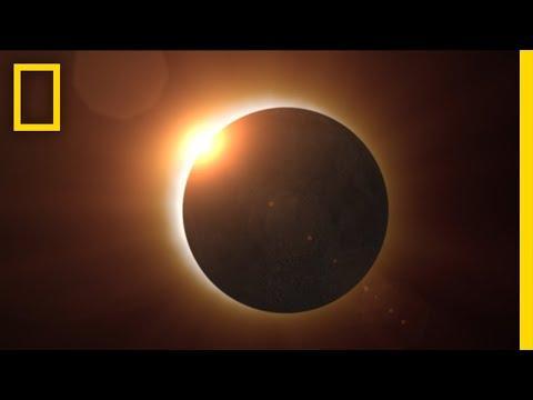 How do solar eclipses occur? When the moon is directly between the sun and Earth, the shadow of the moon falls on a part of Earth and causes a solar eclipse.