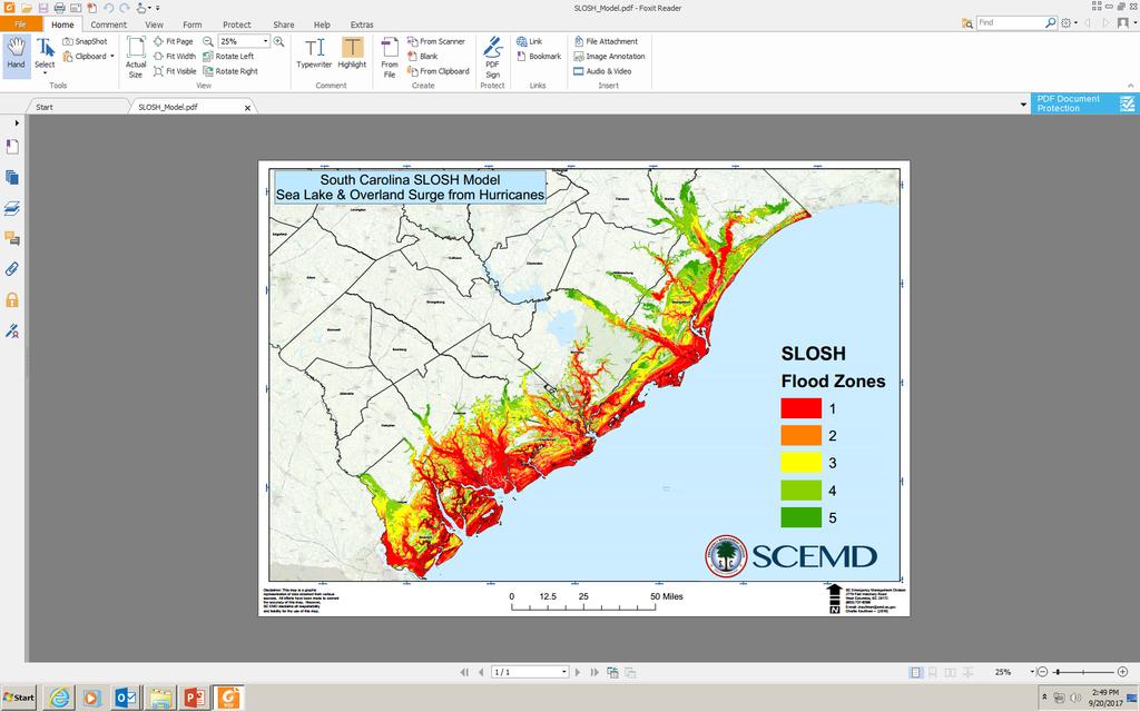 SLOSH/Flood Models Credit: SC