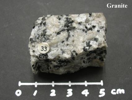 Forms of igneous rock: rock