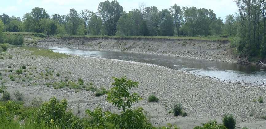 USGS Bank erosion: a natural geomorphic process strictly related to sediment balance The aim of this study is describing bank retreatments that occurred in