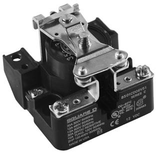 Class 0 C relays are ideally suited for controlling small single phase motors and other light loads such as electric heaters, pilot lights or audible signals.