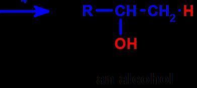 acid to alkenes also follows