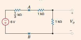 3. Circuit with Load Thevenin V o = 1