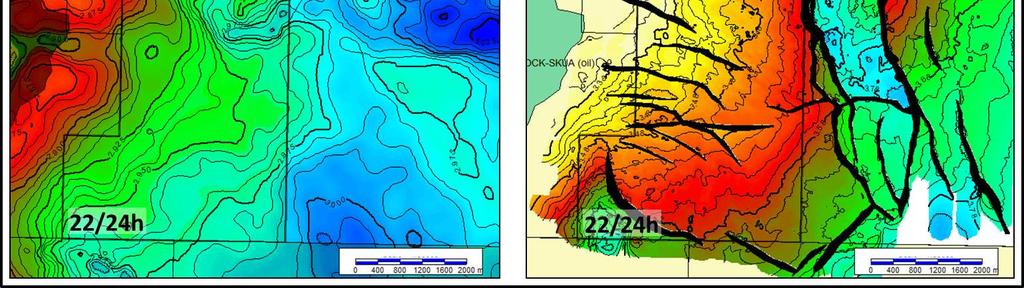 0 Prospectivity Update Prior to award no prospective areas were identified other than the possible Jurassic half graben in the north eastern corner of block 22/24h.