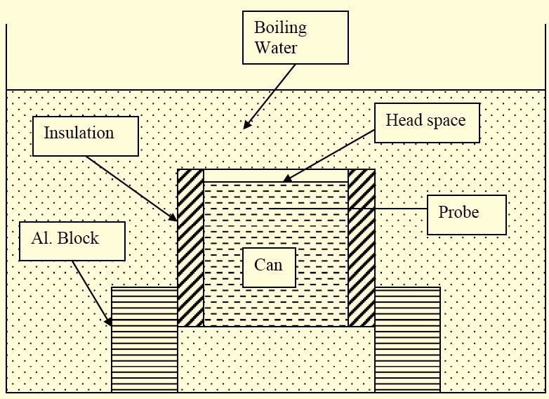 Cold Spot Location for Conduction-Heated Canned Foods International Journal of Food Processing Technology, 015, Vol., No. 13 Figure 1: Scheatic showing the can experiental setup.