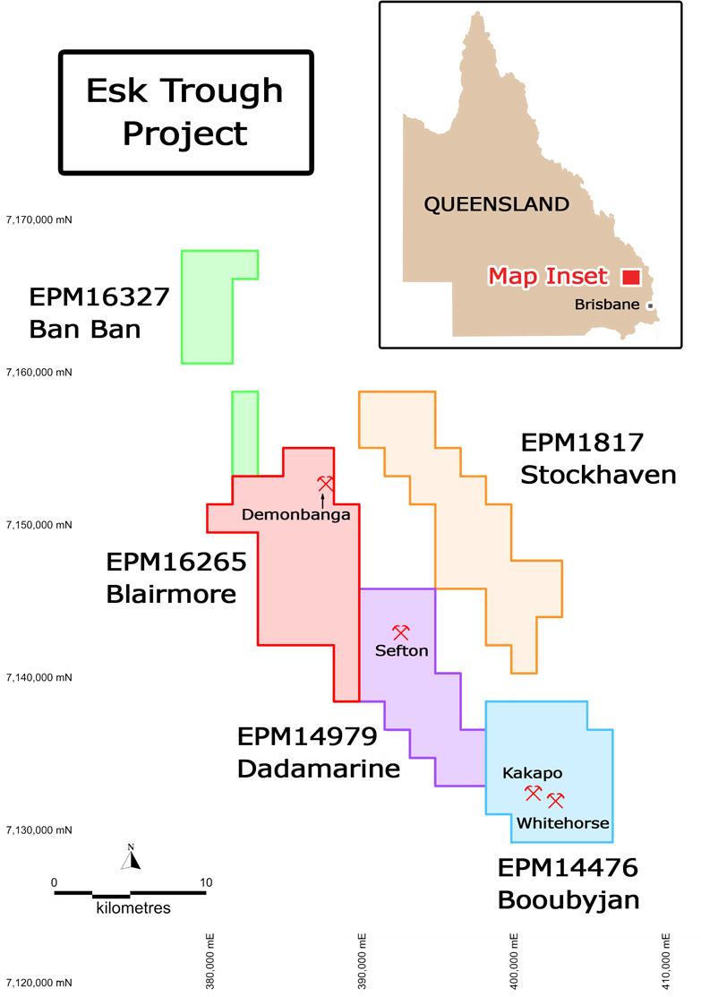 au ASX Announcement Date: 8 th May 2012 ASX Code: COY DRILLING COMMENCES AT ESK TROUGH Queensland-based copper explorer Coppermoly Limited (ASX: COY) ( the Company ) is pleased to announce the