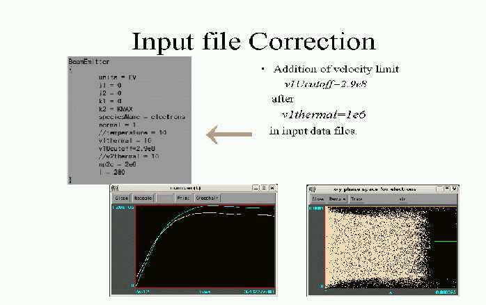 Input file correction Input files