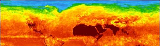 Average global temperatures